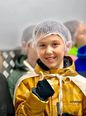 Excursie la Fabrica de înghețate "Amir"
